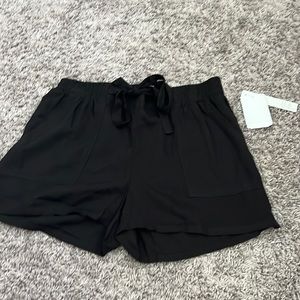 Black comfy shorts
